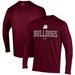 Men's Under Armour Maroon University of Redlands Bulldogs Performance Long Sleeve T-Shirt