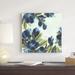 Red Barrel Studio® Lush Indigo Blooms I by June Erica Vess - Wrapped Canvas Painting Canvas, Wood | 20 H x 20 W x 1.25 D in | Wayfair