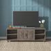 Mercury Row® Rudisill TV Stand for TVs up to 80" Wood in Gray | Wayfair 09B546E1D1994A09BE1A1717487D08B8