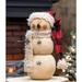 The Holiday Aisle® Santa Hat Lodge Snowman, Metal | 12 H x 5.5 W x 5.5 D in | Wayfair 8E2F5158D29945C39215C4C87659F758