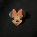 Disney Other | Disney's Minnie Pin/Brooch | Color: Gold/Pink | Size: Approximately 1 Inch