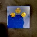 Tory Burch Jewelry | Brand New Gold Tory Burch Stud Earrings | Color: Gold | Size: Os