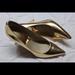 Michael Kors Shoes | Gently Used Michael Kors Gold Pumps | Color: Gold | Size: 10