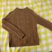 J. Crew Sweaters | Jcrew Azra Cable Knit Pom Pom Pullover Sweater Tan/ Camel Small | Color: Brown/Tan | Size: S