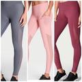 Victoria's Secret Pants & Jumpsuits | 3 Victoria Secret Sport Workout Athletic Leggings Burgundy Red Pink Gray Pants | Color: Gray/Pink | Size: Xs