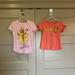 Disney Shirts & Tops | Disney The Lion King Orange And Pink T-Shirts. Size 4 & 5t. | Color: Orange/Pink | Size: 4t & 5t