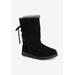 Women's Ziggy Rodeo Foldover Water Resistant Boot by MUK LUKS in Black (Size 6 M)