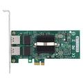 ASHATA 2.5Gb PCI Express Network Card for Intel 82576GB, 10/100/1000Mbps Gigabit PCI-E Ethernet Adapter Card, Dual RJ45 Ports for Windows Server, for Linux, for VMware ESX