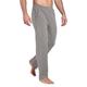 BALEAF Men's Cotton Fleece Jogging Bottoms Open Hem Jog Pants Straight Leg Yoga Sweatpants with Pockets Gray 3XL