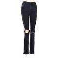 Madewell Jeans - Mid/Reg Rise: Black Bottoms - Women's Size 24 Tall