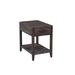 Porter Designs Fall River Contemporary Solid Sheesham Wood End Table, Gray