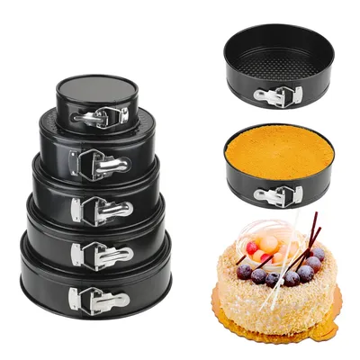 NICEYARD-Moule de cuisson en métal antiadhésif accessoires de cuisine moule à gâteau rond