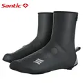 Santic-Couvre-chaussures de cyclisme coupe-vent pour homme couvre-chaussures pour garder au chaud