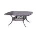 Saybrook Cast Aluminum 64-inch Square Outdoor Dining Table - N/A