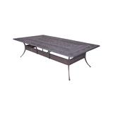 Saybrook Grey 108-inch Aluminum Outdoor Table by Havenside Home - N/A