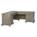 Hekman Wellington Executive L-shaped Desk