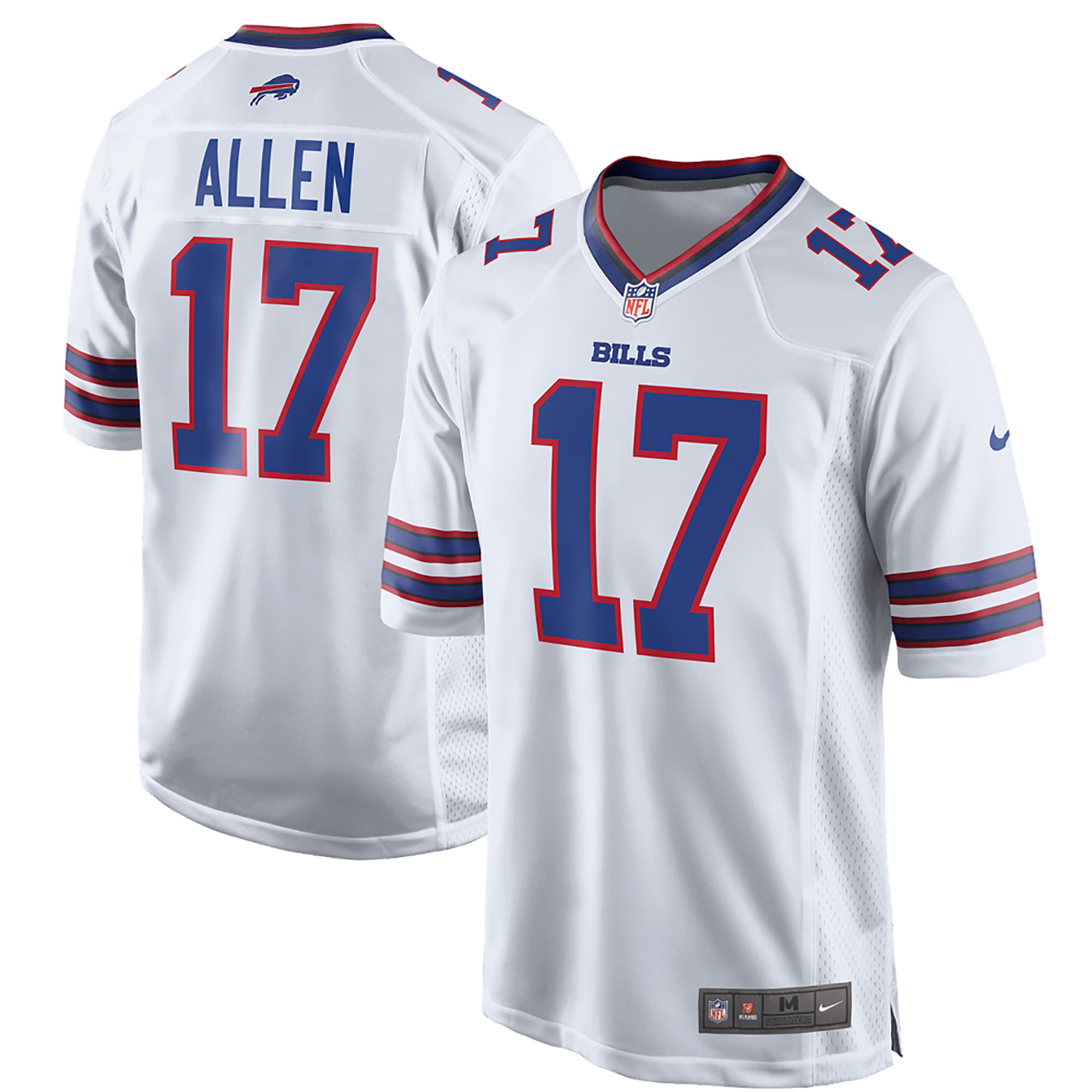 "Buffalo Bills Nike Game Auswärtstrikot - Weiß - Josh Allen - Herren" Image