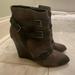 Rebecca Minkoff Shoes | Gorgeous Suede Abs Leather Booties | Color: Black/Gray | Size: 8.5