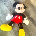 Disney Toys | Large Mickey Mouse Plush | Color: Red | Size: Osbb