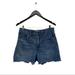 Madewell Shorts | Madewell High Rise Cut Off Denim Shorts Size 30 | Color: Black | Size: 30