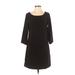 Old Navy Casual Dress - Shift: Black Solid Dresses - Women's Size Small