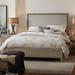 Hooker Furniture Elixir 2 Piece Standard Bedroom Set Upholstered, Metal in Brown/Gray | King | Wayfair