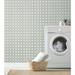 Room Mates 13" x 13" Recycled Polyester Peel & Stick Field Tile Vinyl/PVC in White | 13 H x 13 W x 0.14 D in | Wayfair QWS1015