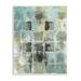 Stupell Industries Grey Distressed Checkerboard Grid Abstract Block Shapes Oversized Stretched Canvas Wall Art By Joyce Combs in Brown | Wayfair