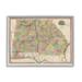 Stupell Industries Vintage Georgia Alabama State Map Regional Borders 1853 Super Oversized Stretched Canvas Wall Art By Daphne Polselli | Wayfair