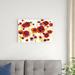 Red Barrel Studio® Splash Garden I by Shirley Novak - Wrapped Canvas Painting redCanvas | 20 H x 30 W x 1.25 D in | Wayfair