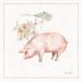 Rosalind Wheeler Farm Friends IX by Lisa Audit - Wrapped Canvas Painting Canvas in Pink | 12 H x 12 W x 1.25 D in | Wayfair