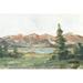Loon Peak® Rusty Mountains II by Ethan Harper - Wrapped Canvas Painting Canvas, Wood | 20 H x 30 W x 1.25 D in | Wayfair