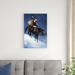 The Holiday Aisle® A Cowboy Christmas by Jack Sorenson - Wrapped Canvas Painting Canvas | 30 H x 20 W x 1.25 D in | Wayfair