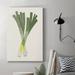 Gracie Oaks Organic Veg II - Wrapped Canvas Painting Canvas, Solid Wood in Black/Blue/Green | 27 H x 18 W x 1 D in | Wayfair