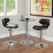 Marissa 3-piece Dining Pub Set with Height Adjustable Stools