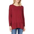 Sisley Women's Sweater L/s, Rhubarb 19v, M