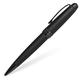 CROSS Bailey Matte Black Lacquer Rolling Ball Pen with polished black PVD appointments