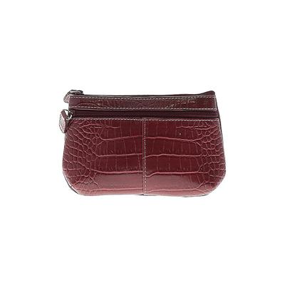 Nine West Coin Purse: Burgundy Solid Bags