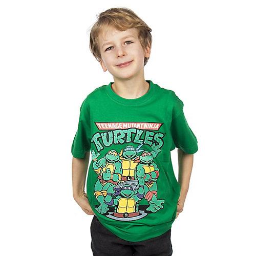 Turtles Kinder Shirt grün