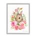 Stupell Industries land Rabbit Rose Nest Spring Florals Super Oversized Stretched Canvas Wall Art By Sherri Buck Baldwin Canvas in Pink | Wayfair