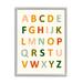 Stupell Industries ABC Letter Chart Soft Earth Tone Alphabet Oversized Stretched Canvas Wall Art By Victoria Borges Canvas in Green | Wayfair