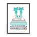 Stupell Industries Turquoise Designer Heels On Modern Glam Bookstack Oversized Stretched Canvas Wall Art By Amanda Green Canvas in Blue | Wayfair