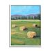 Stupell Industries Open Country Farmland Landscape Yellow Hay Bails Oversized Stretched Canvas Wall Art By Allayn Stevens Canvas in Green | Wayfair