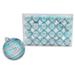 The Holiday Aisle® 24 Piece Solid Ball Ornament Set Plastic in Gray/Blue | 2 H x 2 W x 2 D in | Wayfair 2B66E059F73F48199EF0CC3CE4B68897