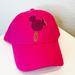 Disney Accessories | Disney Mickey Mouse Icecream Baseball Cap - Pink W/ Stones | Color: Pink | Size: Os