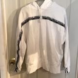 Adidas Tops | Euc Women’s Adidas Hoodie Size L | Color: Black/White | Size: L