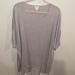 Lularoe Tops | Lularoe Irma Tunic Top Size 3xl | Color: Gray | Size: Xxxl