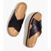 Madewell Shoes | Madewell Dayna Lugsole Slide Sandal In Black Leather | Color: Black | Size: 9