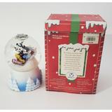 Disney Accents | Disney Store Exclusive Snow Globe Mickey & Minnie Mouse 2006 | Color: Red/White | Size: 5" X 3"