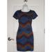 Lularoe Dresses | Lularoe Carly Dress - Multicolor | Color: Black/Blue | Size: Xxs